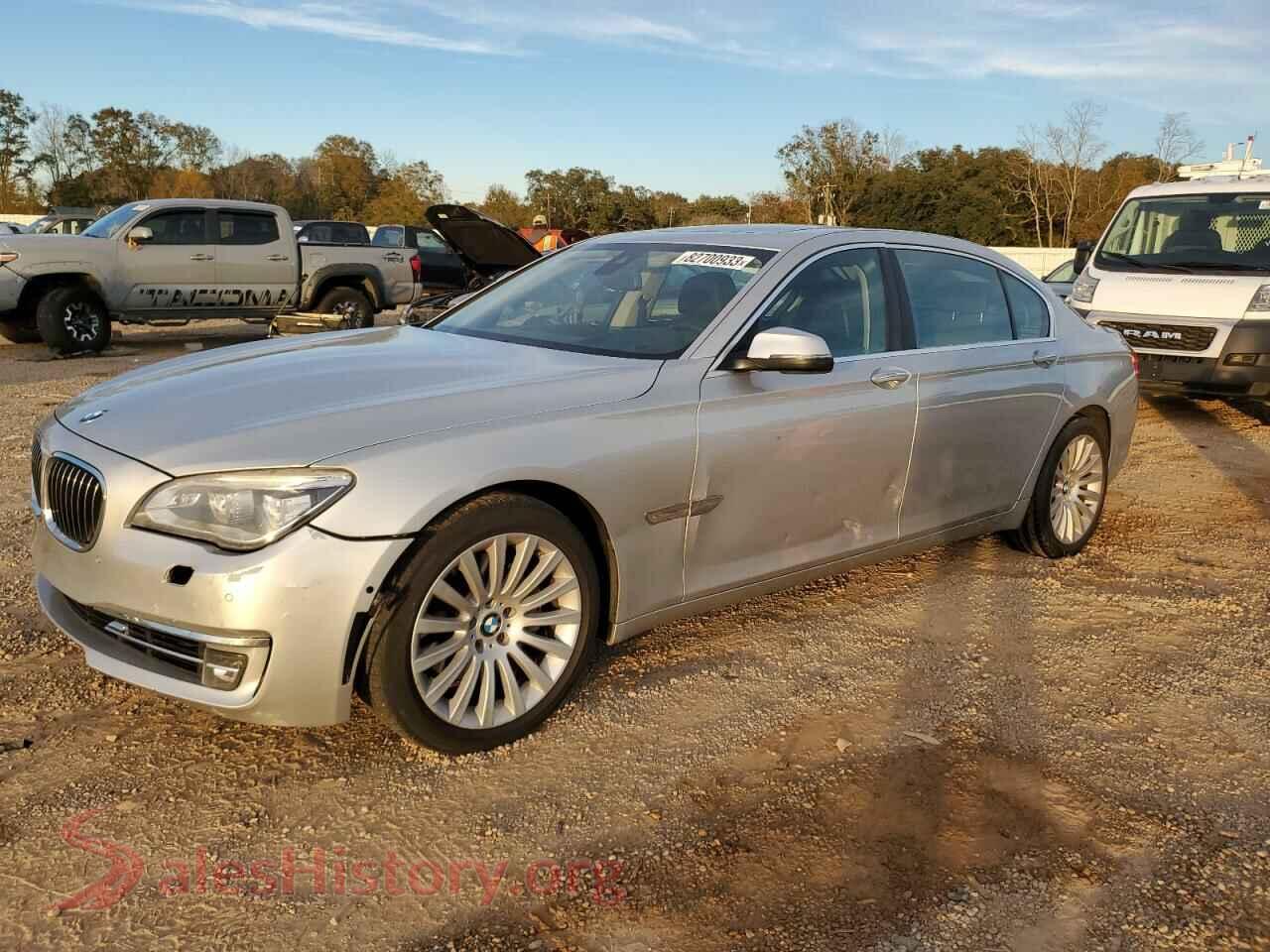 2013 BMW 7 SERIES — VIN WBAYE4C55DD137451