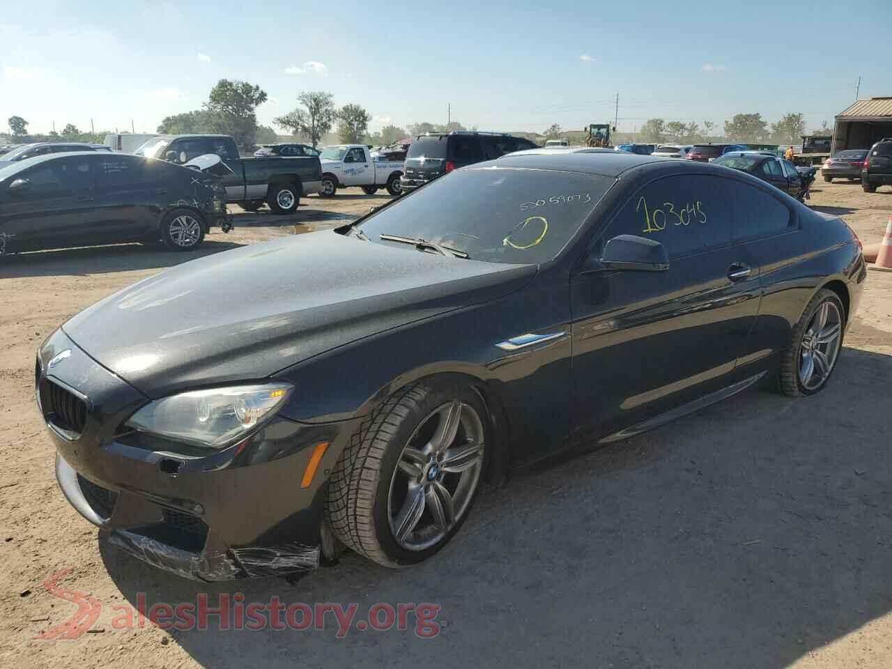 2014 BMW 6 SERIES — VIN WBAYM9C56ED248026