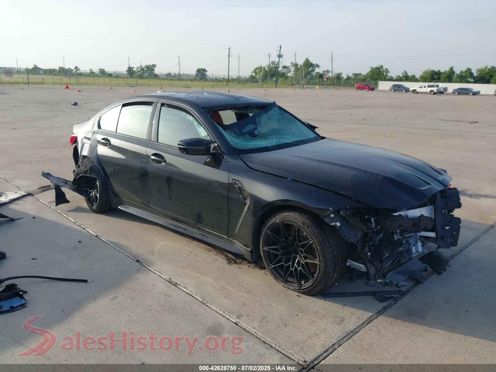 2021 BMW M3 — VIN WBS33AY01MFK86175