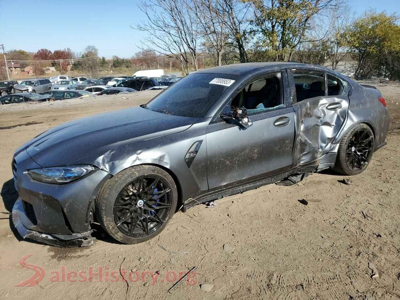 2021 BMW M3 — VIN WBS33AY07MFL22550
