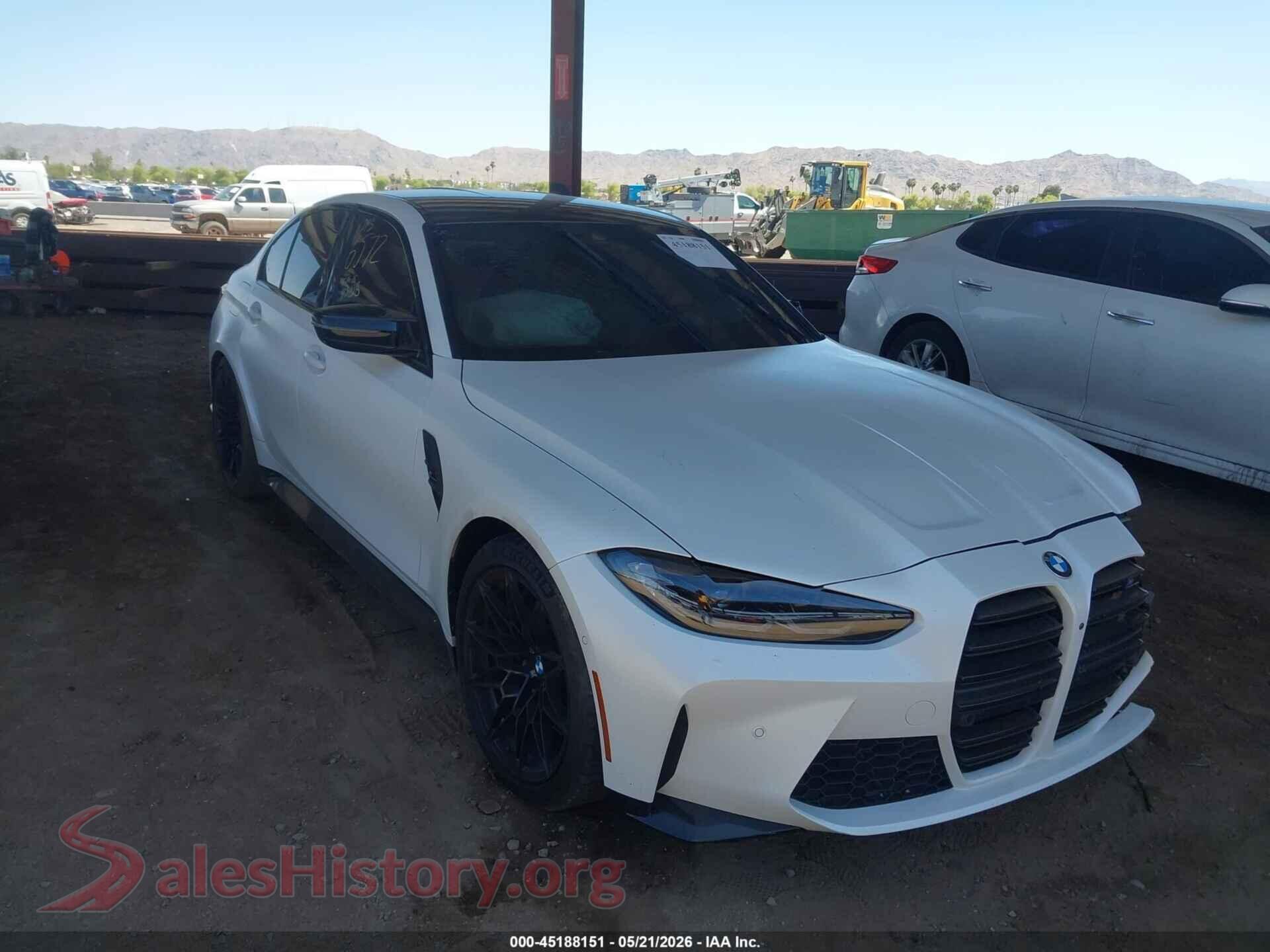 2024 BMW M3 — VIN WBS33AY0XRFR81259