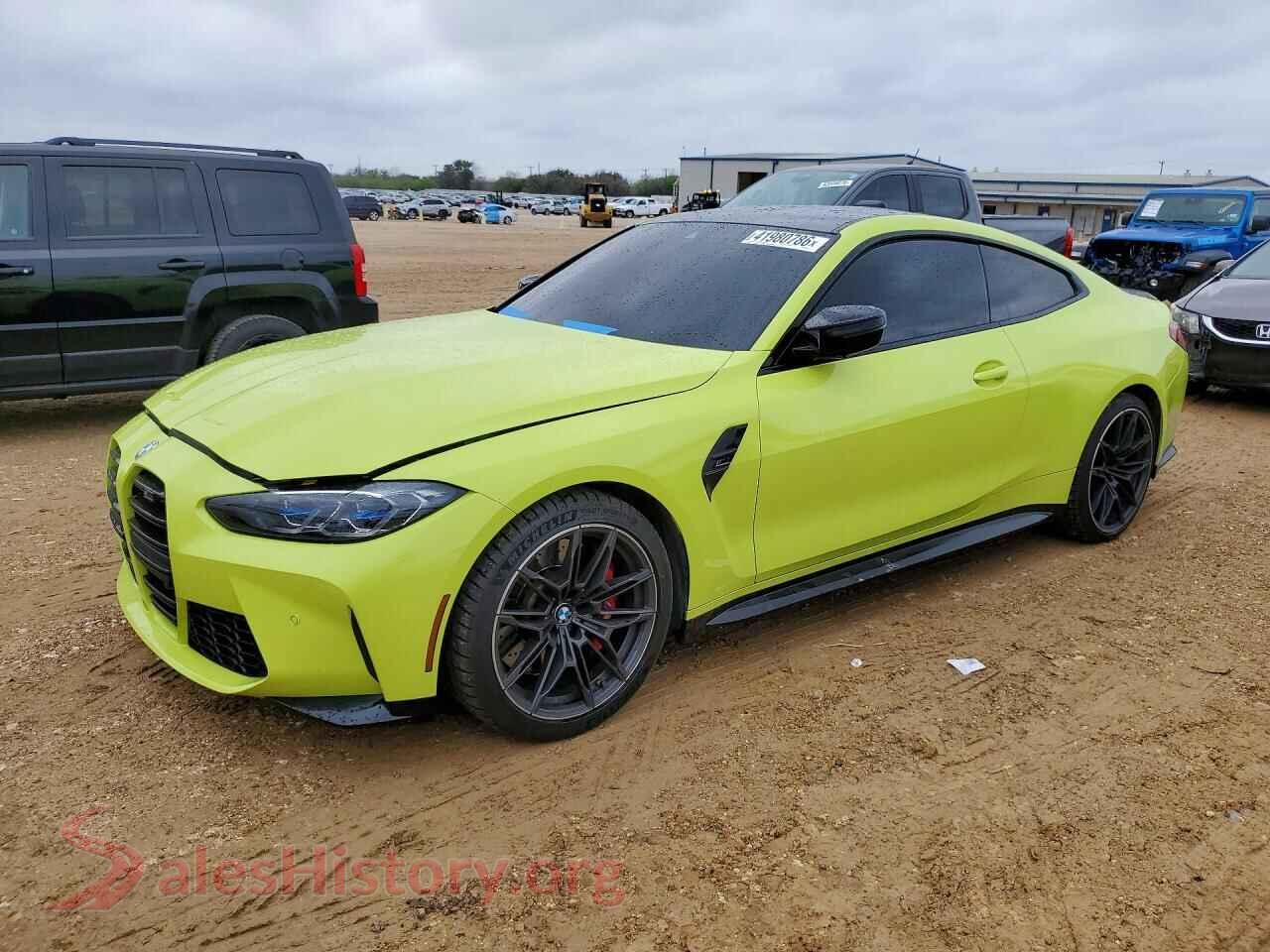 2021 BMW M4 — VIN WBS33AZ04MCG48681