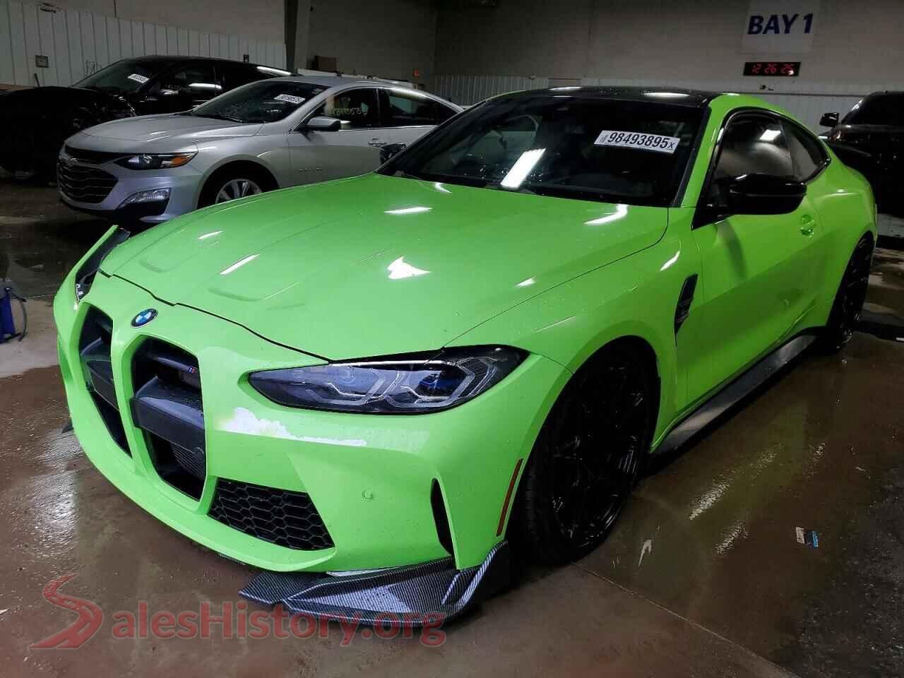 2021 BMW M4 — VIN WBS33AZ0XMCG92104