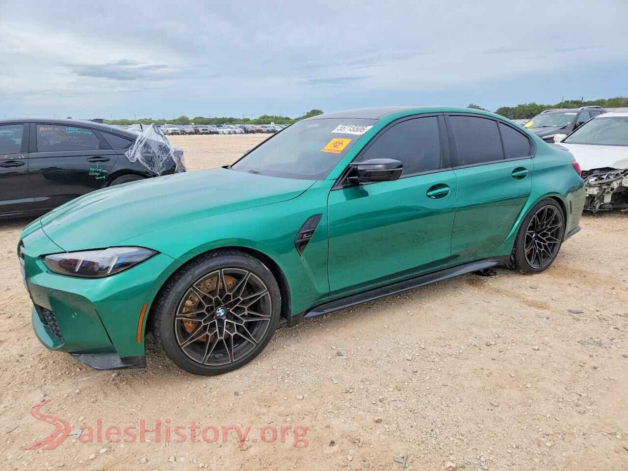 2025 BMW M3 — VIN WBS33HJ03SFU42863