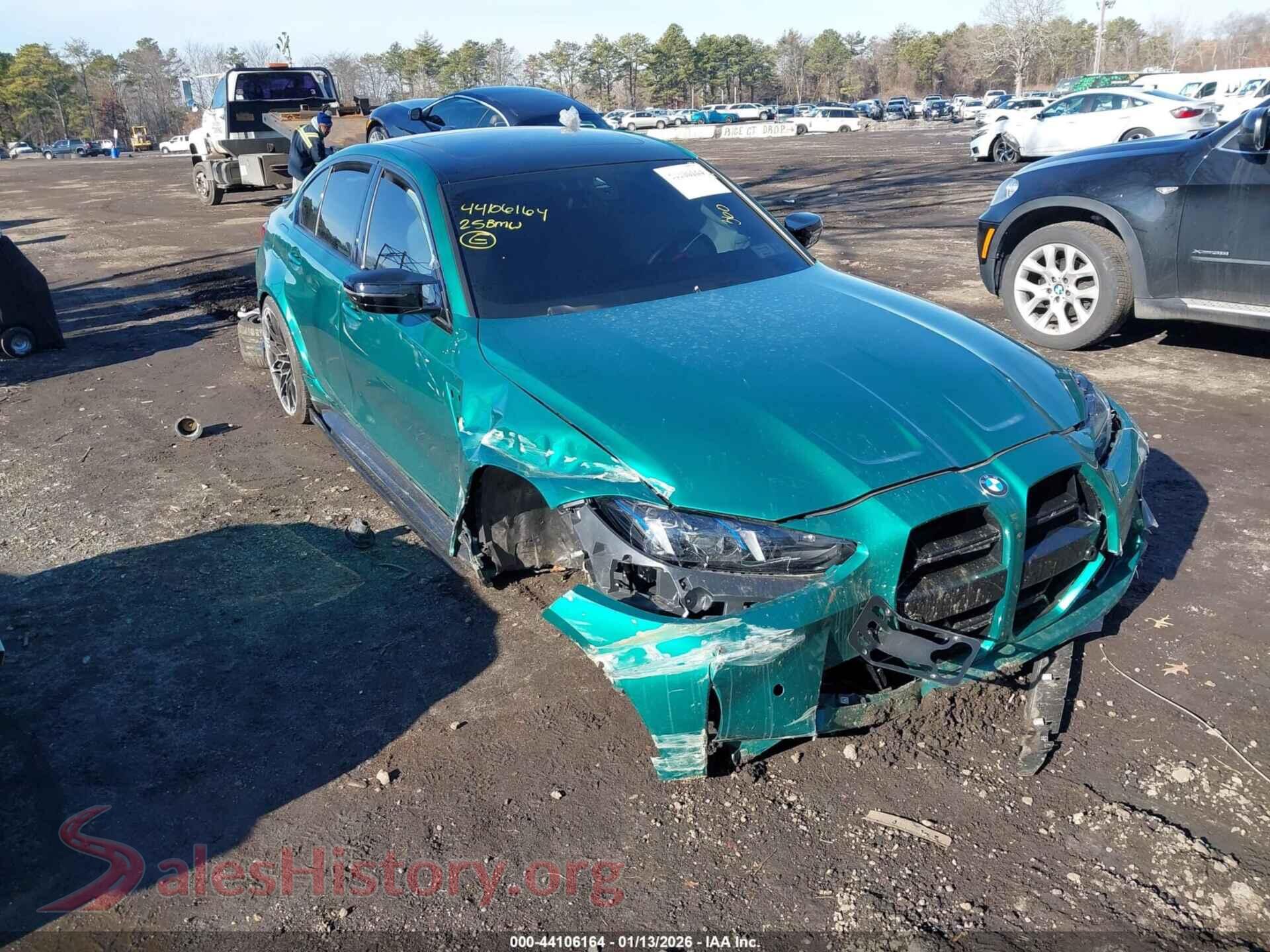 2025 BMW M3 — VIN WBS33HJ04SFU92042