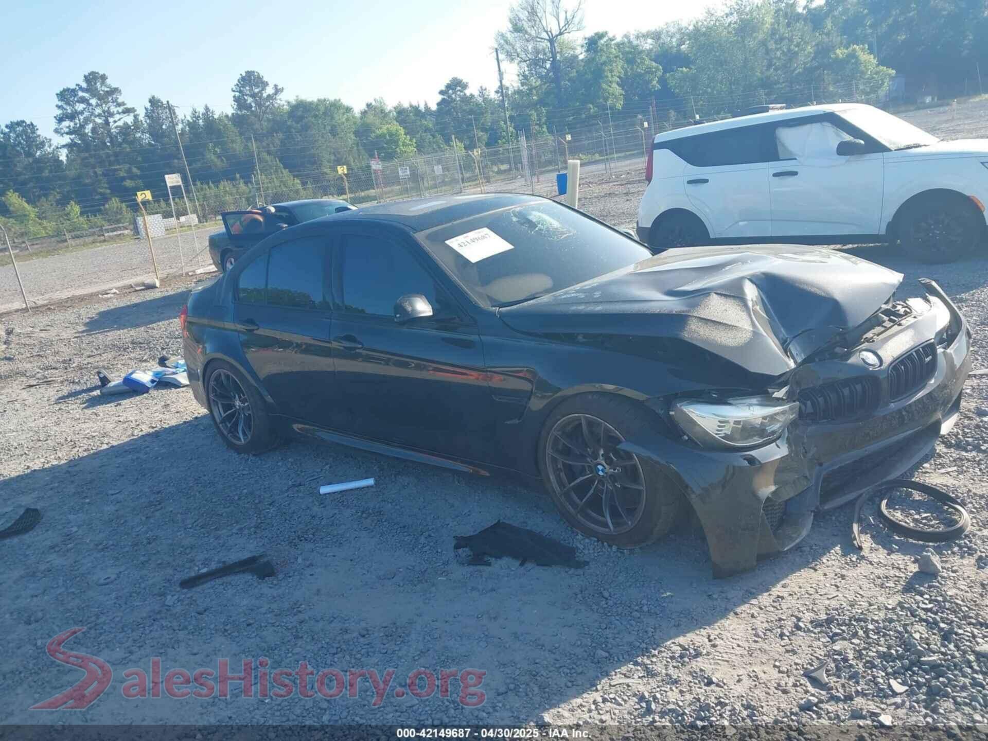 2015 BMW M3 — VIN WBS3C9C51FP806048
