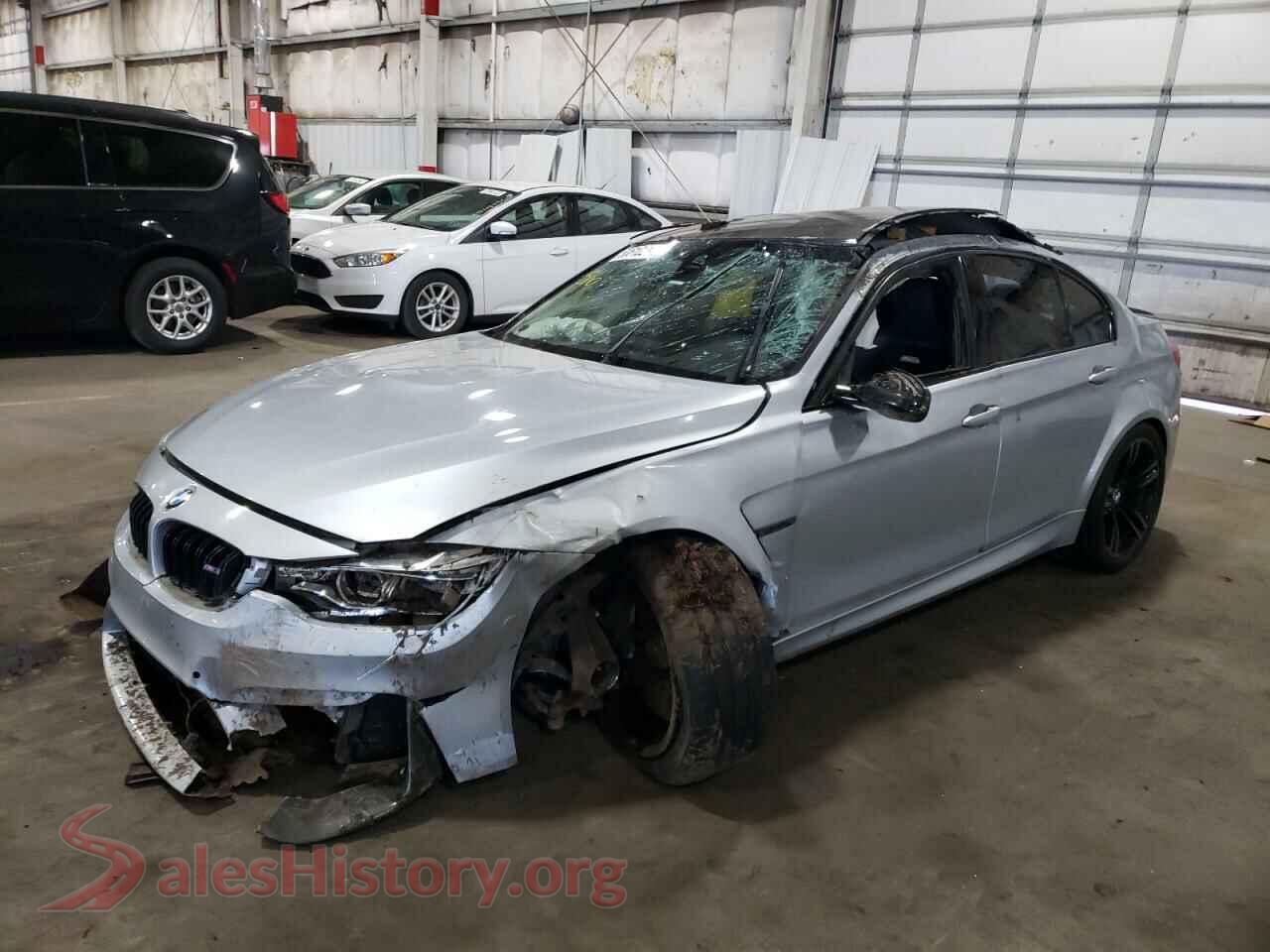 2015 BMW M3 — VIN WBS3C9C53FP803779