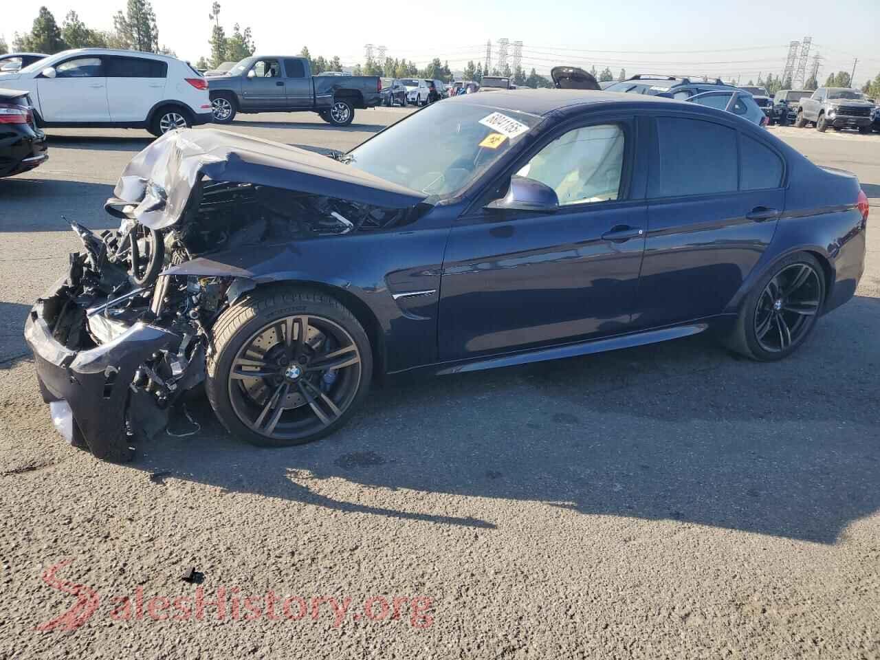 2015 BMW M3 — VIN WBS3C9C56FP805820