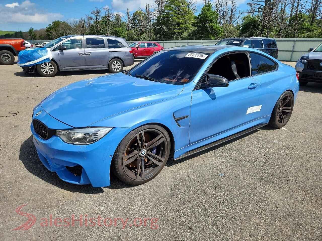 2017 BMW M4 — VIN WBS3R9C31HK710076