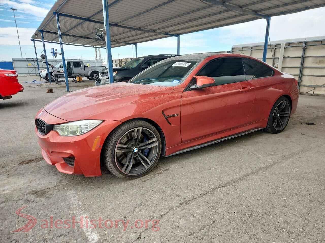 2016 BMW M4 — VIN WBS3R9C50GK335667