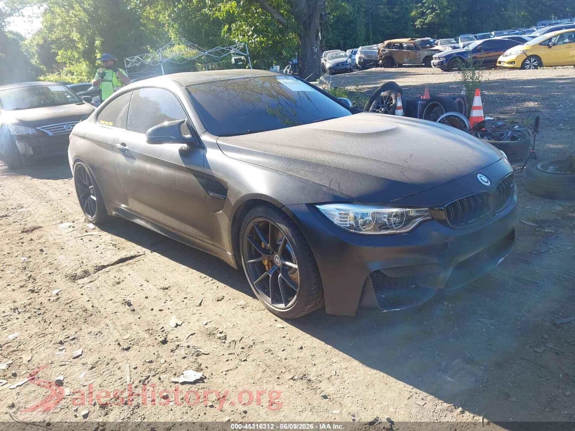 2015 BMW M4 — VIN WBS3R9C55FK329507