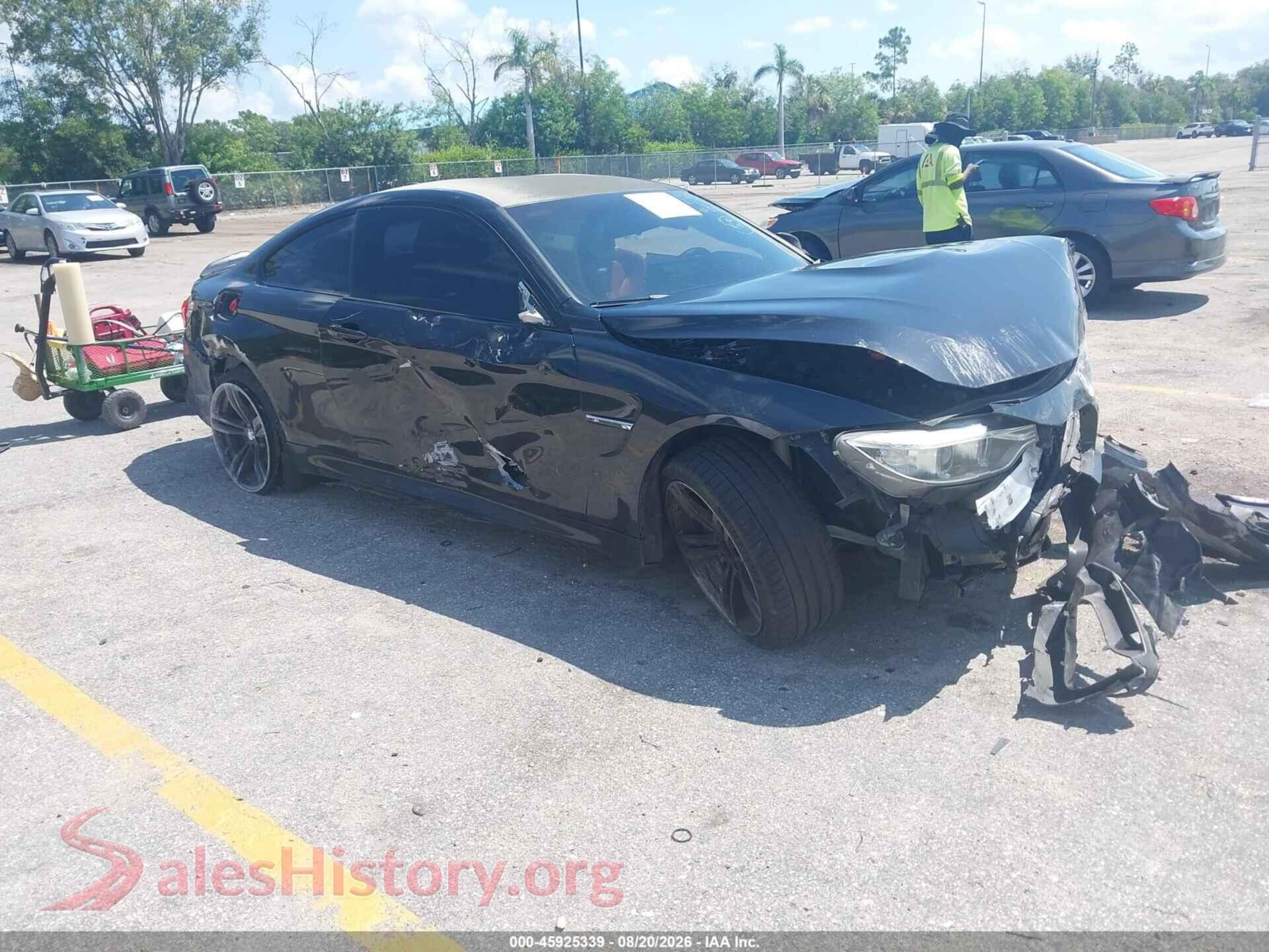 2015 BMW M4 — VIN WBS3R9C55FK334853