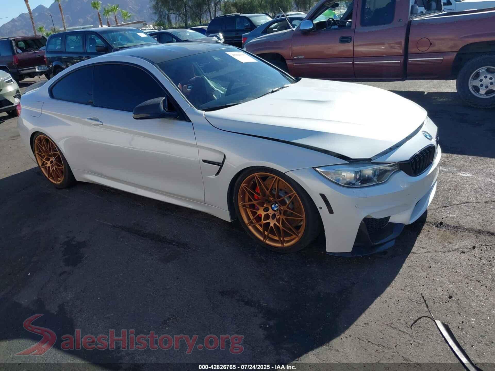2017 BMW M4 — VIN WBS3R9C55HK709448