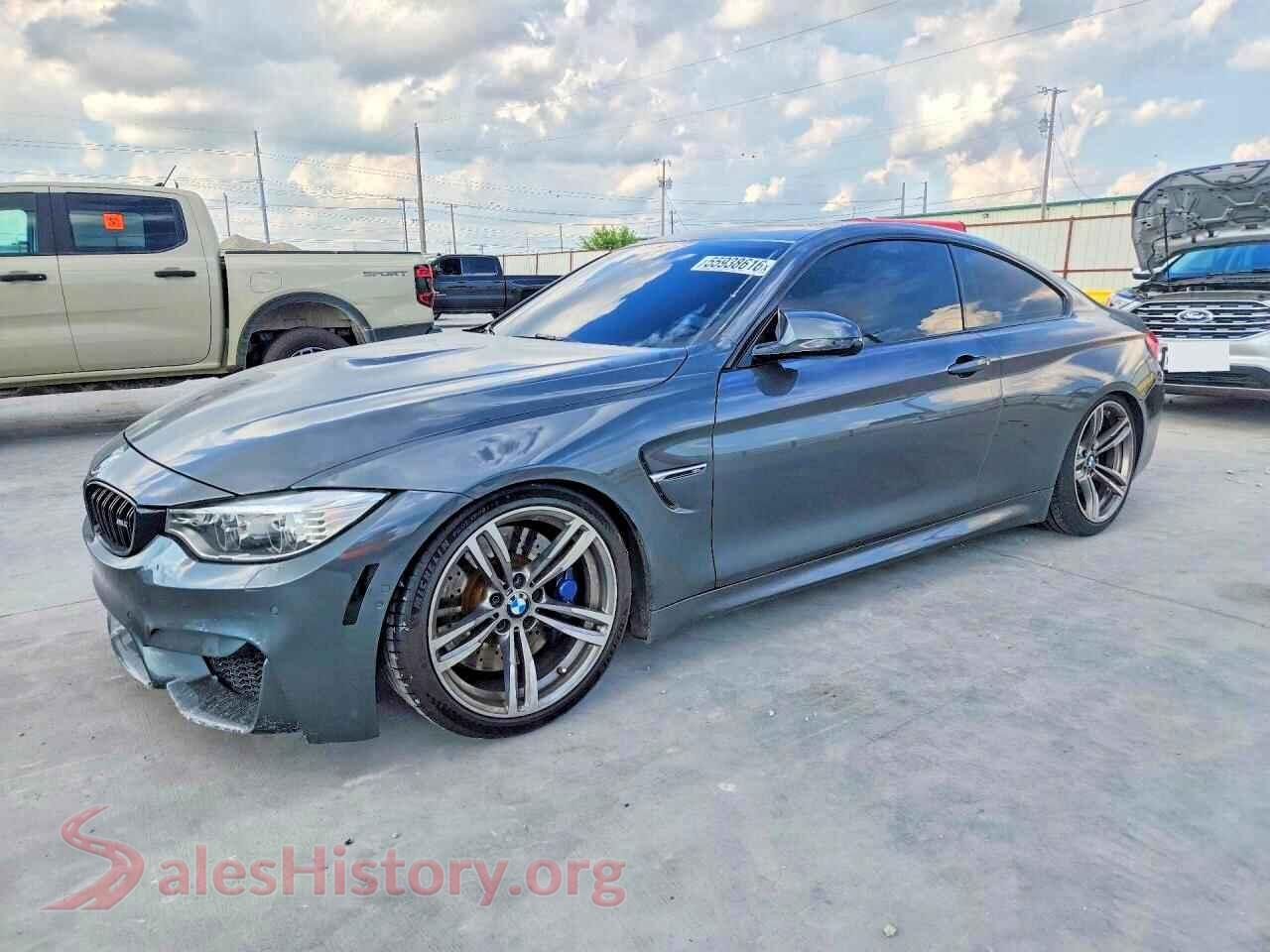 2016 BMW M4 — VIN WBS3R9C58GK338414
