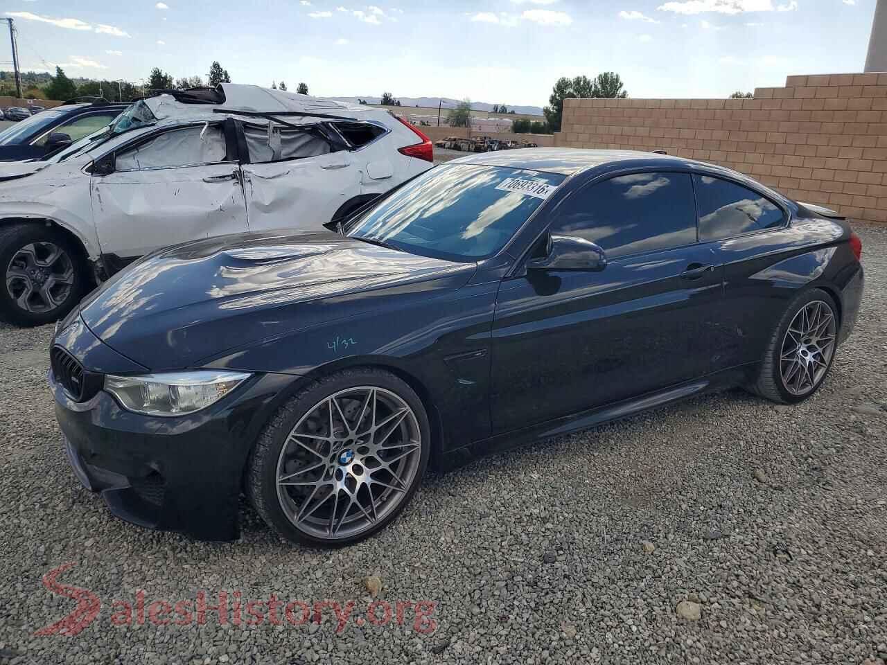 2017 BMW M4 — VIN WBS3R9C58HK709105