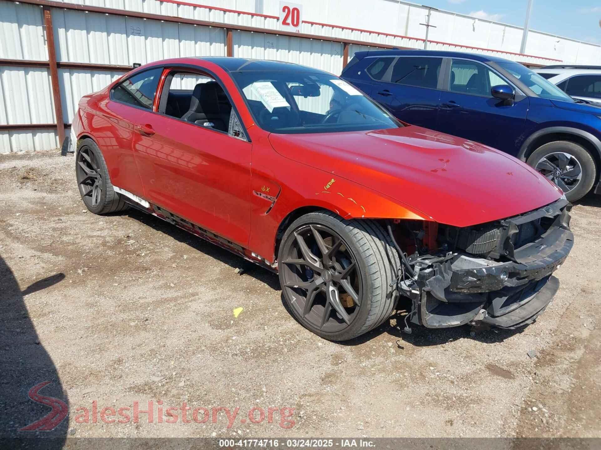 2015 BMW M4 — VIN WBS3R9C5XFK333441