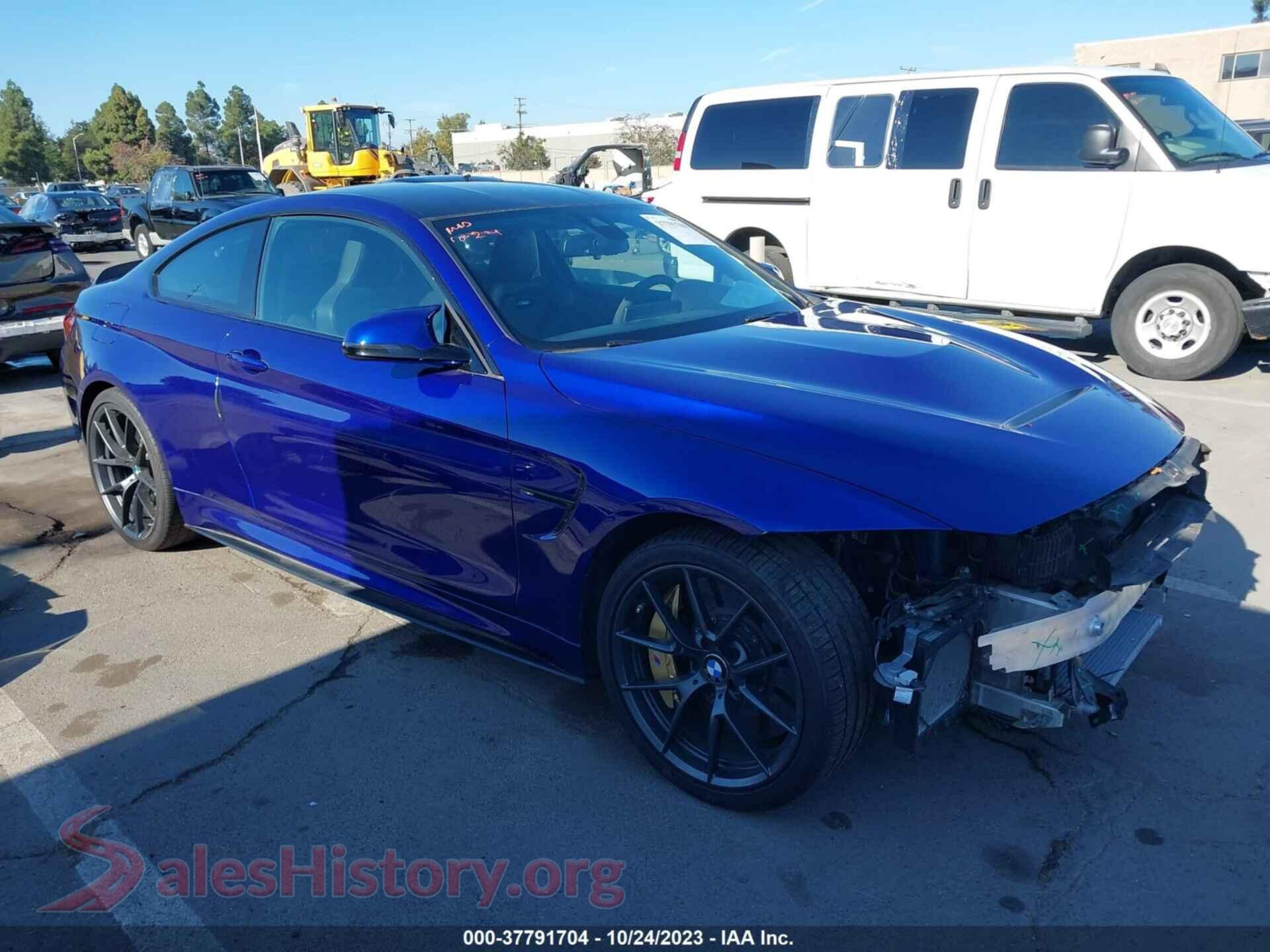 2019 BMW M4 — VIN WBS3S7C56KAC09677