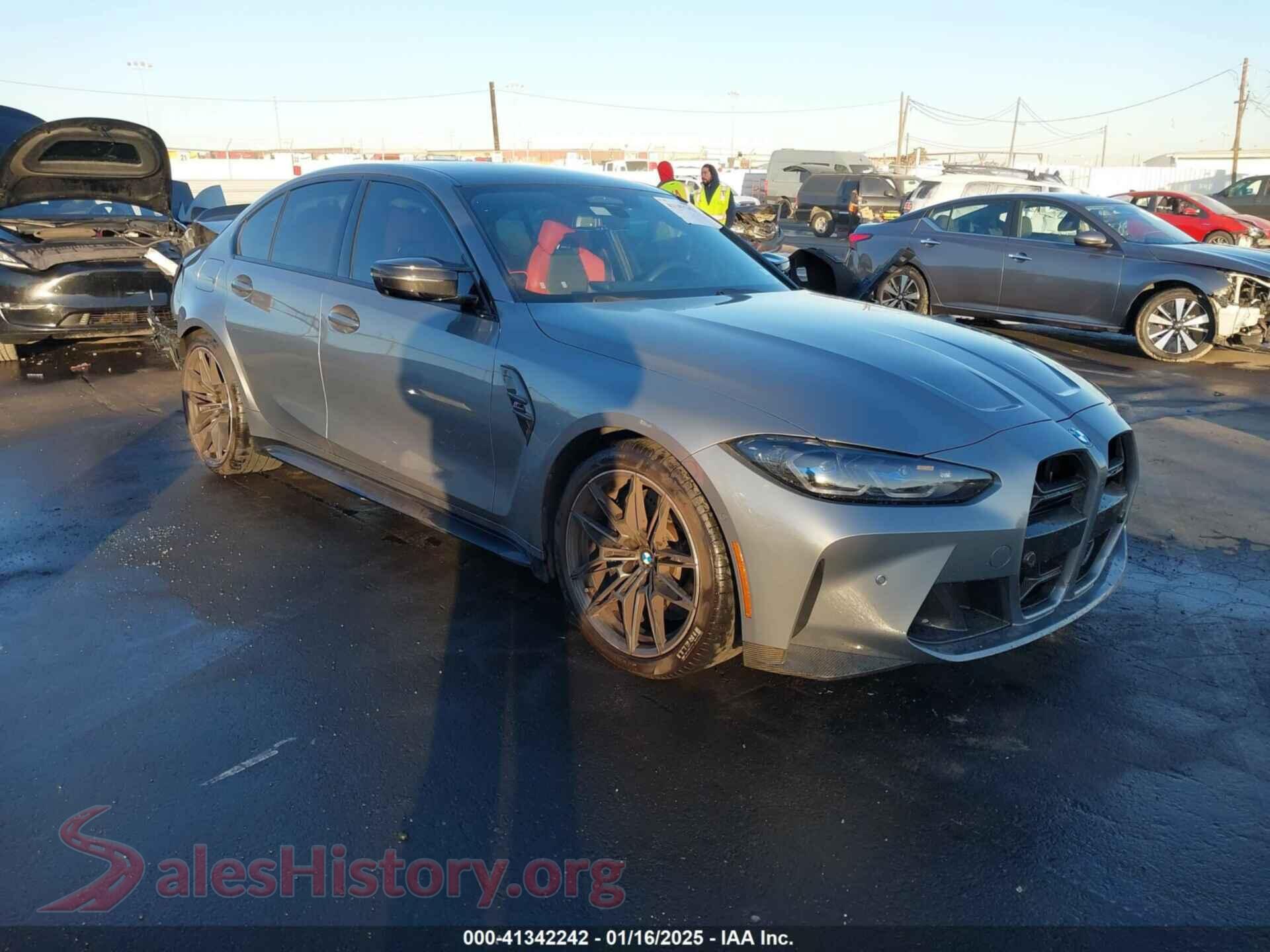 2023 BMW M3 — VIN WBS43AY01PFP73398