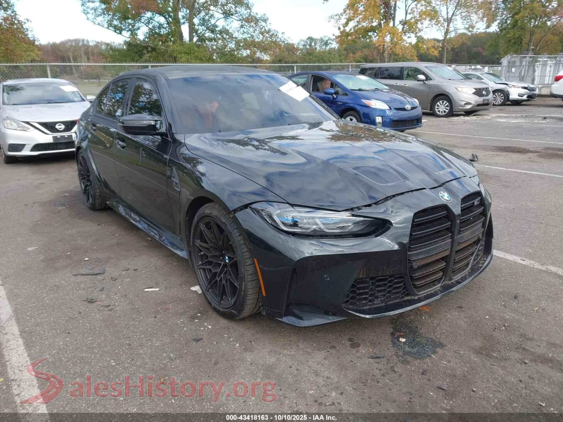 2023 BMW M3 — VIN WBS43AY06PFR25899