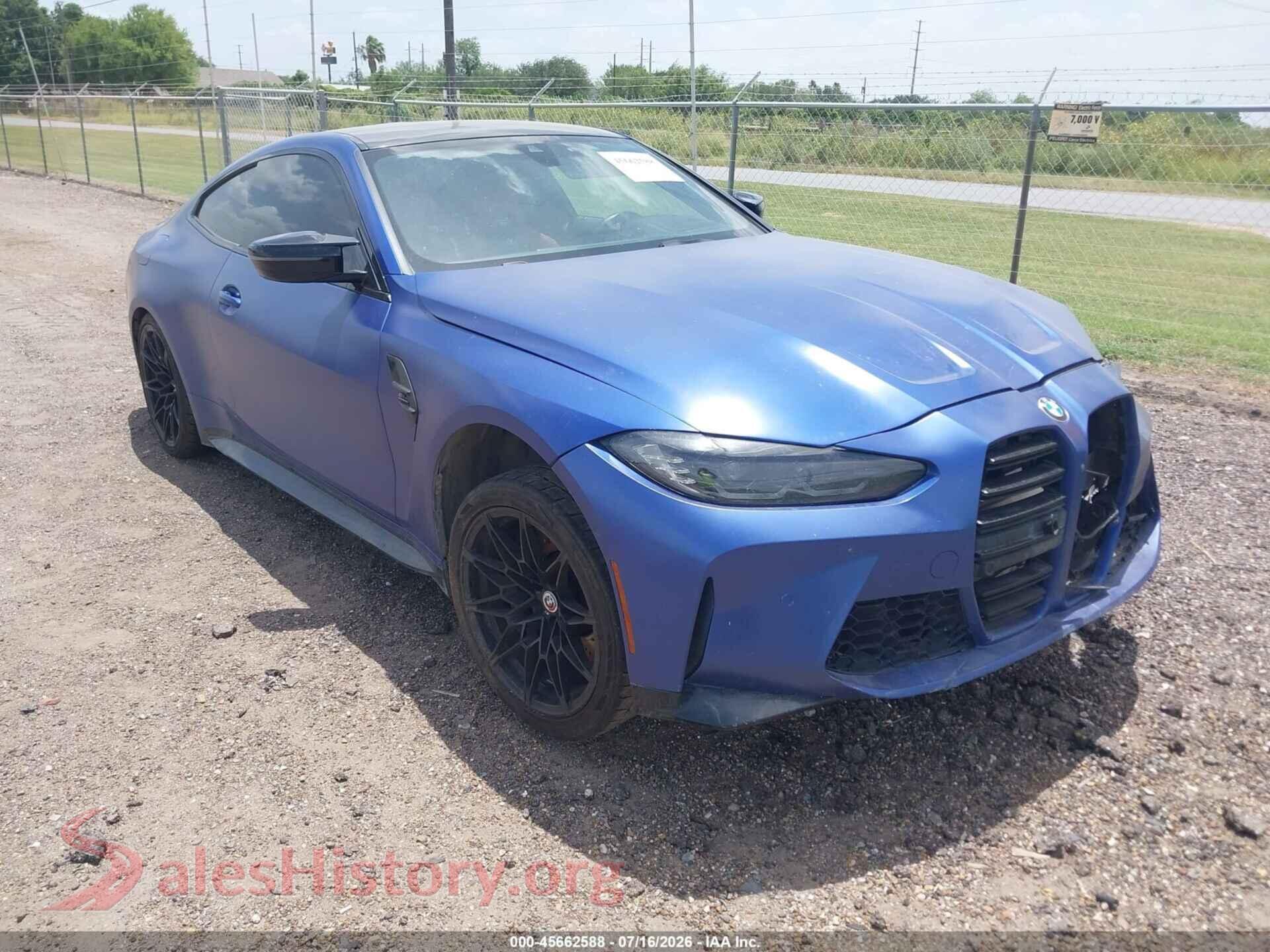 2023 BMW M4 — VIN WBS43AZ06PCL38909