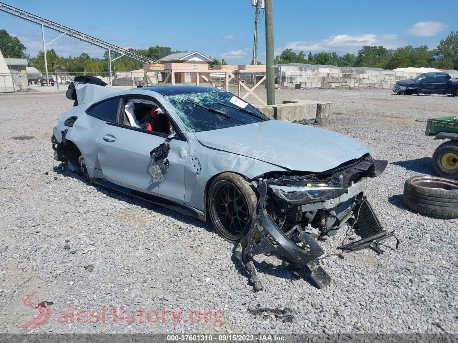 2022 BMW M4 — VIN WBS43AZ08NCK01855