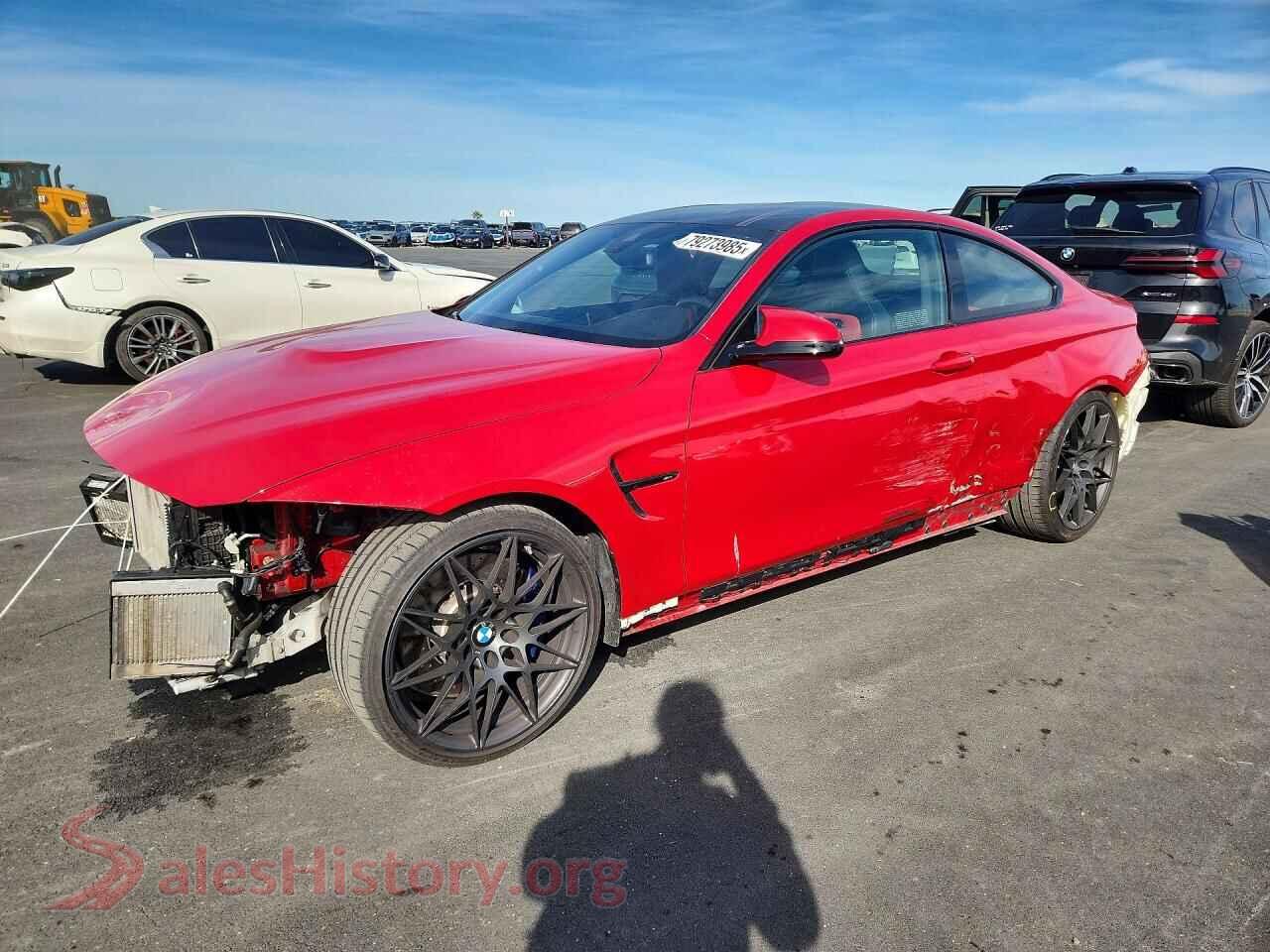 2020 BMW M4 — VIN WBS4Y9C02LFJ78755