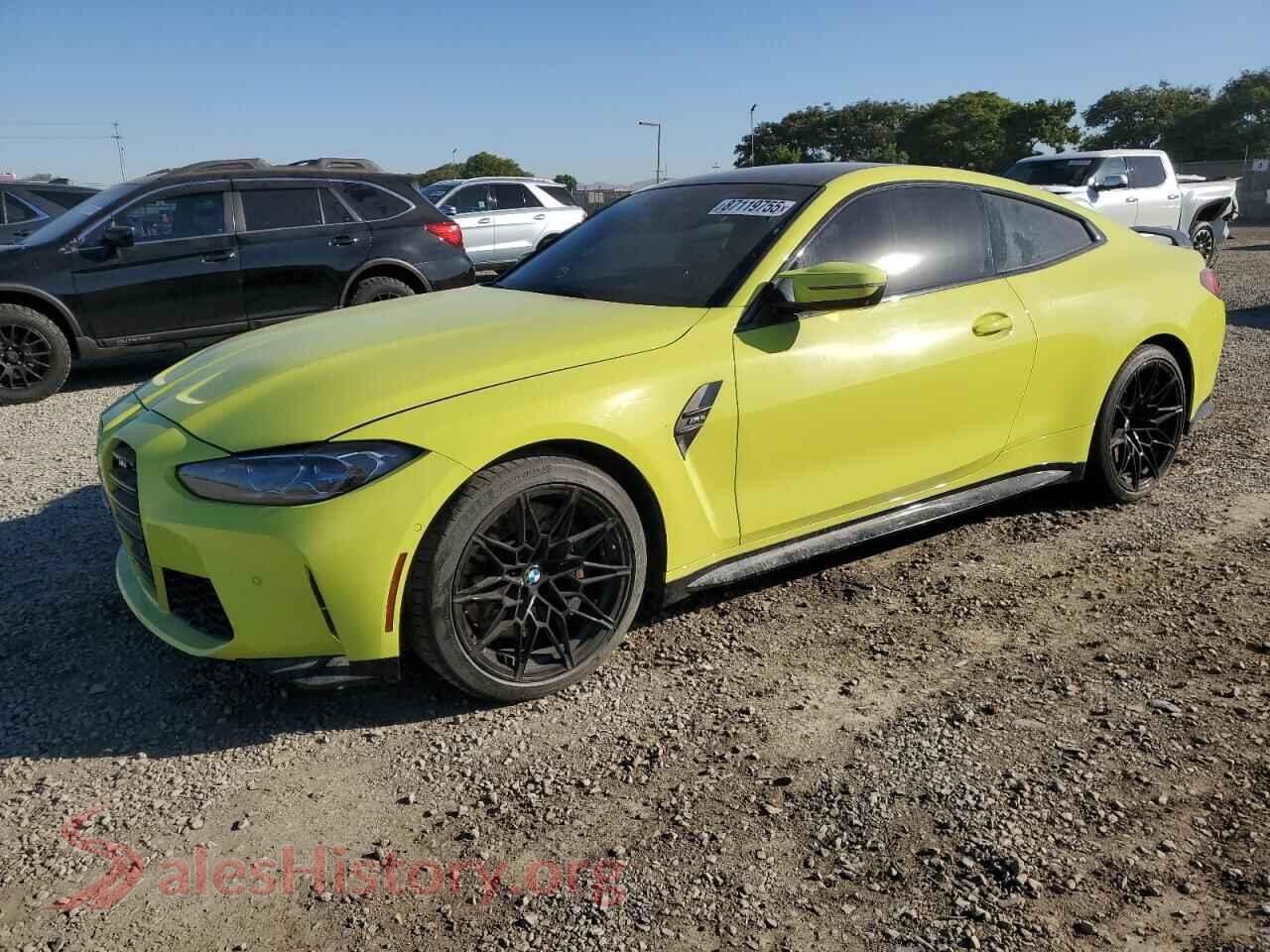 2021 BMW M4 — VIN WBS53AZ00MCF87693