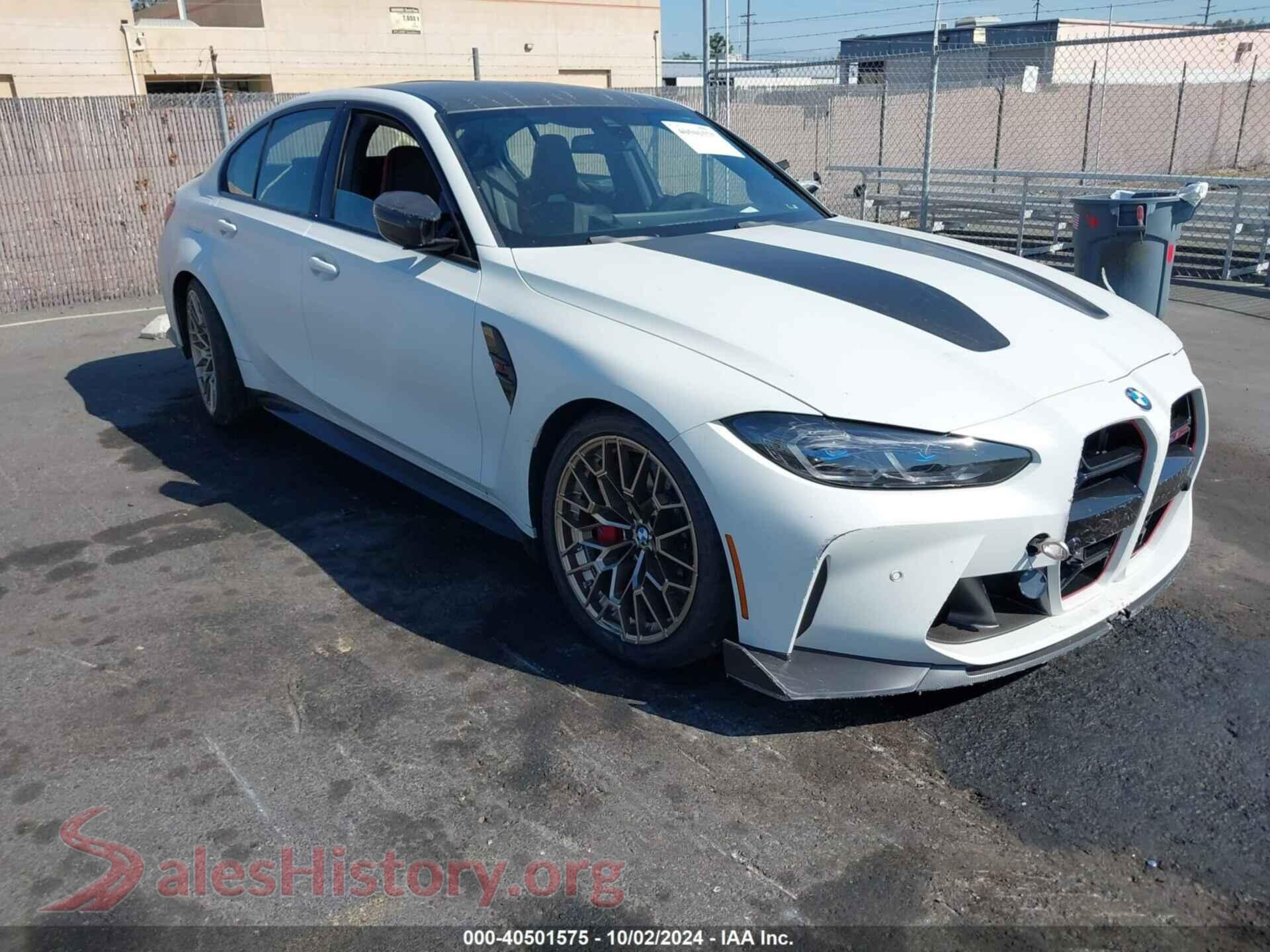 2024 BMW M3 — VIN WBS63AY08RFP97726