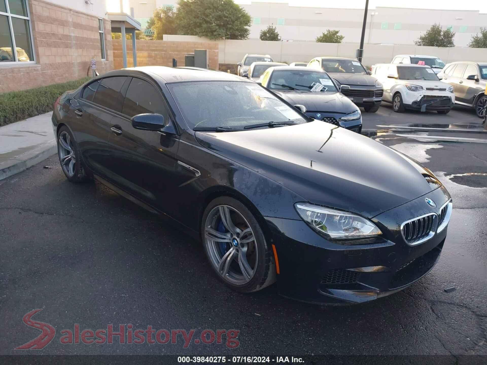 2015 BMW M6 — VIN WBS6C9C57FD468010