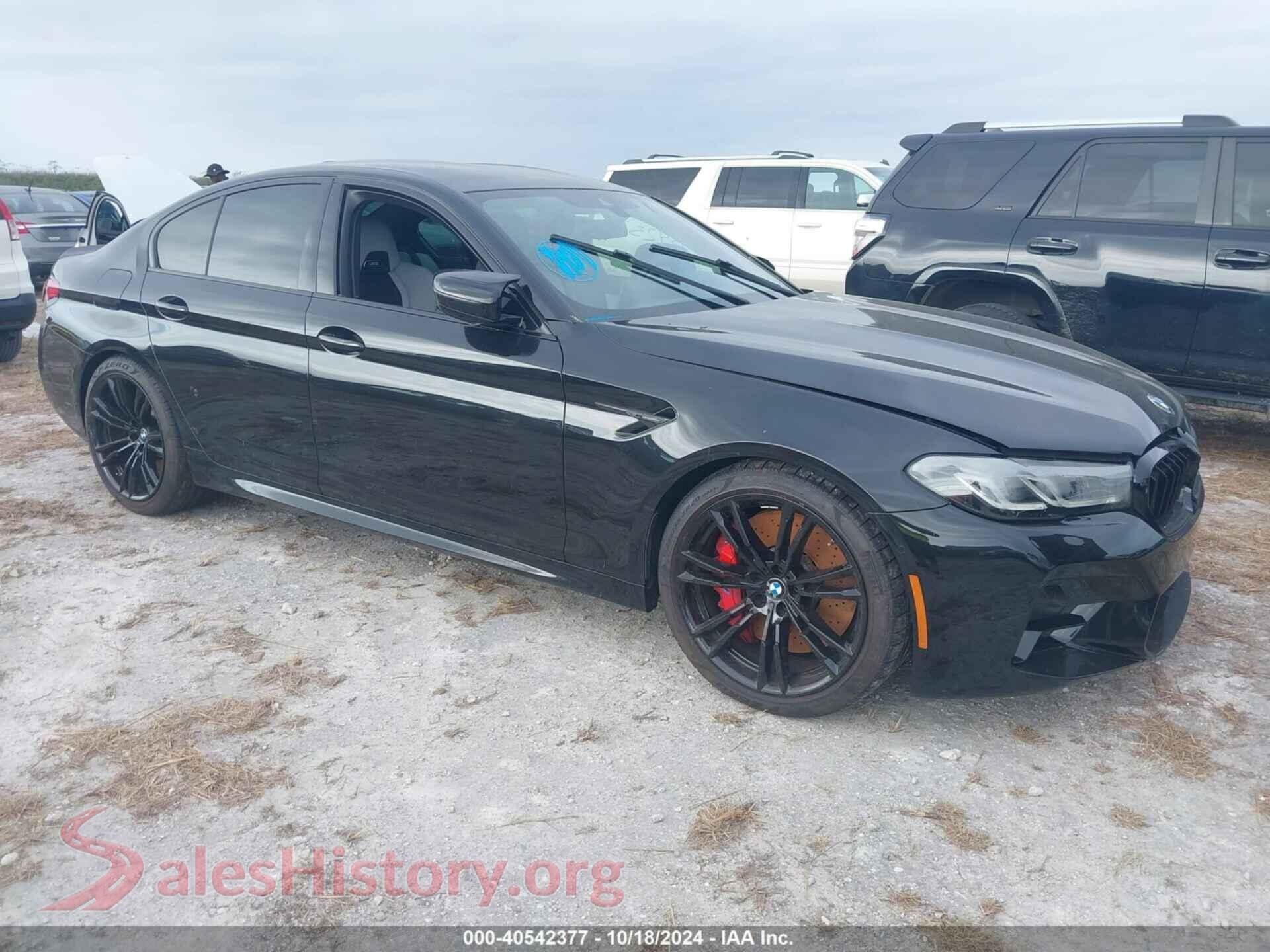2021 BMW M5 — VIN WBS83CH04MCH14763