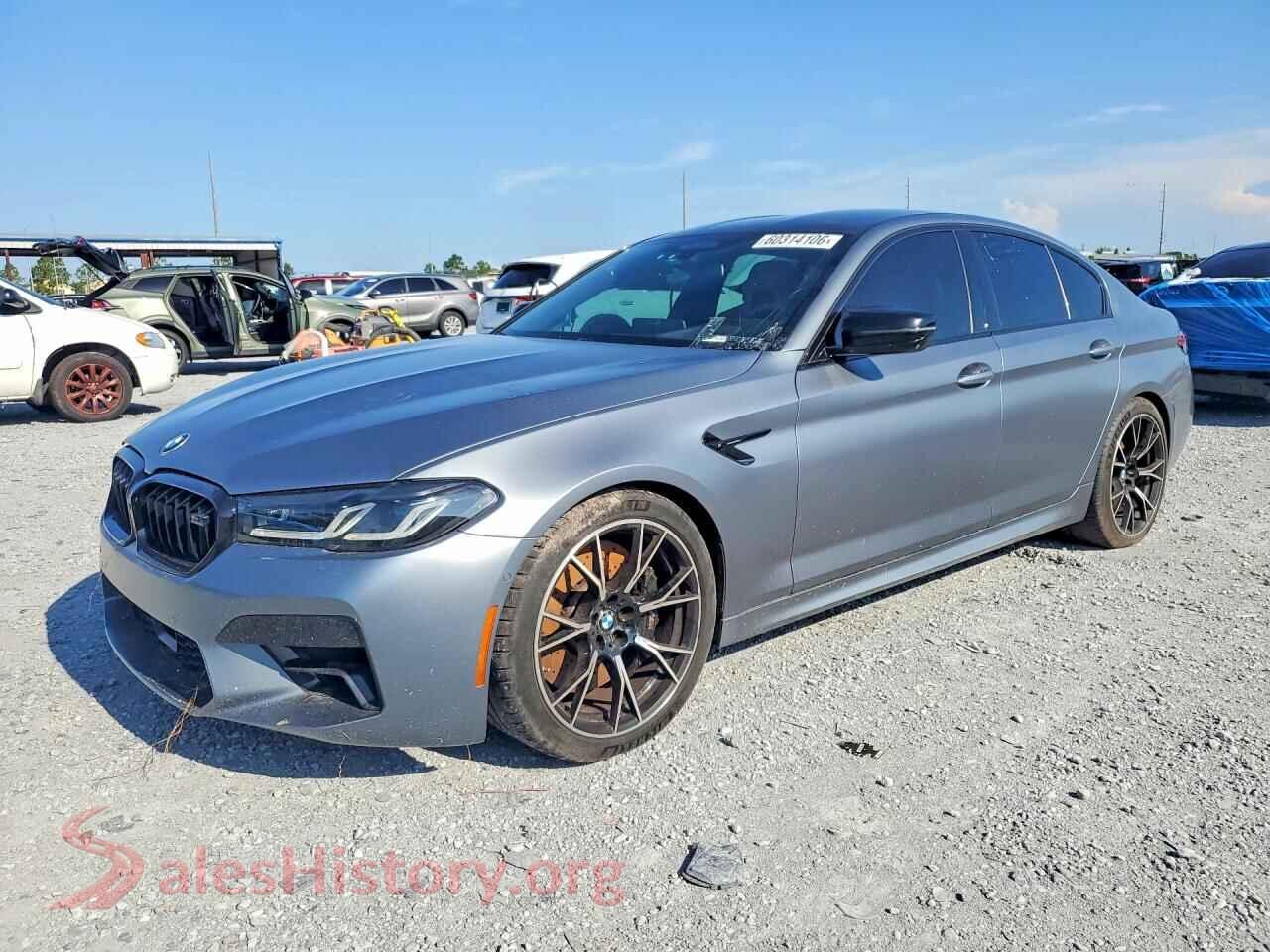 2021 BMW M5 — VIN WBS83CH05MCF49628