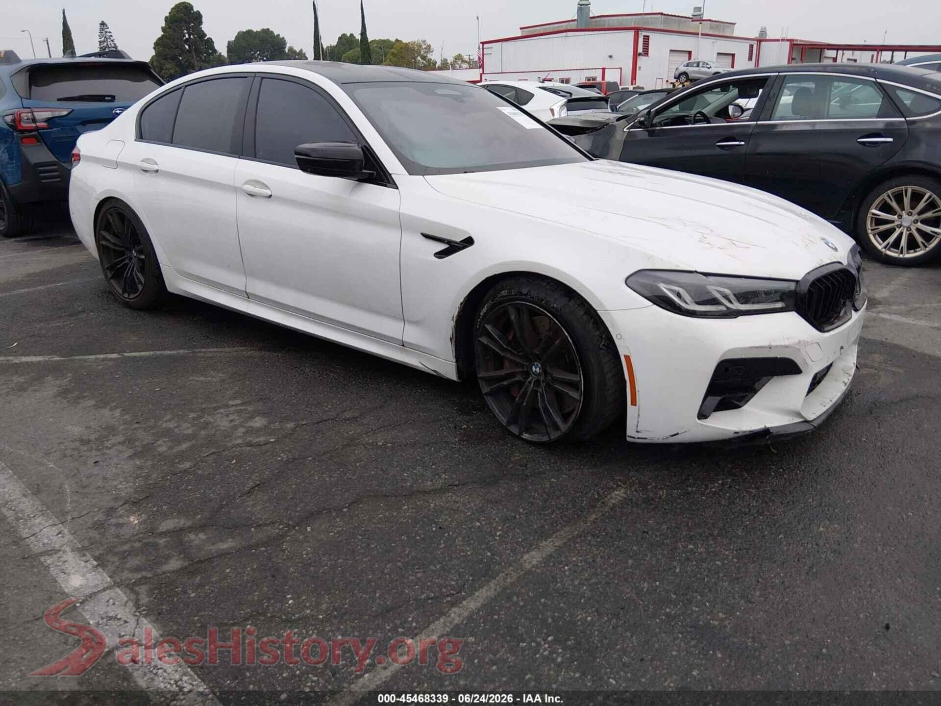 2023 BMW M5 — VIN WBS83CH05PCN44088