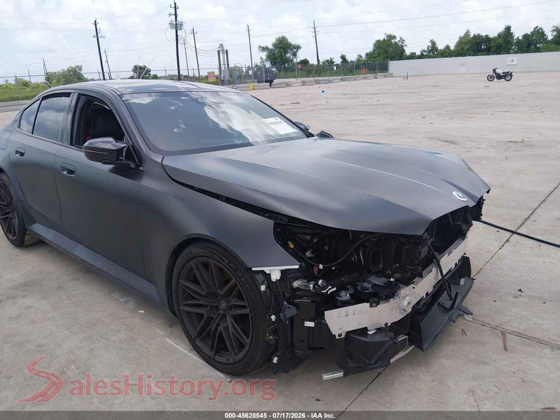 2026 BMW M5 — VIN WBS83FK00TCV72241