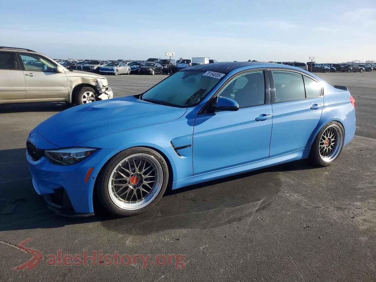 2018 BMW M3 — VIN WBS8M9C51J5K98882