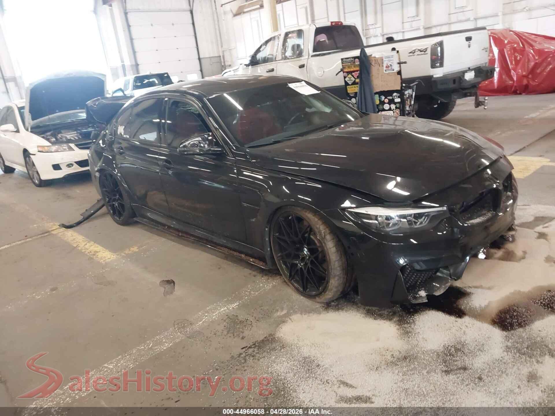 2018 BMW M3 — VIN WBS8M9C52J5L71872