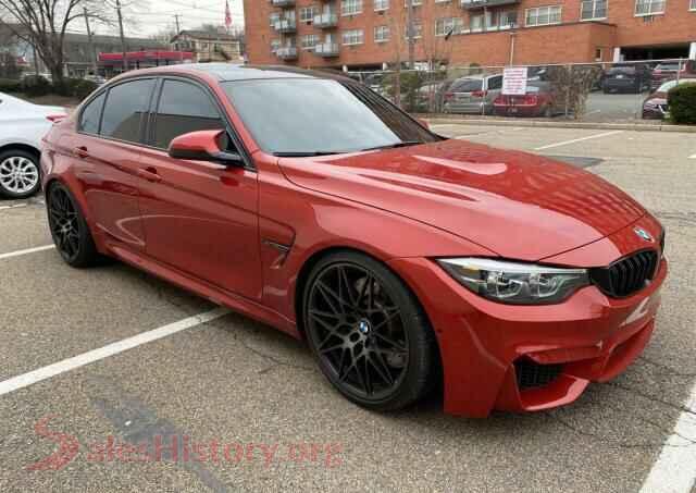 2018 BMW M3 — VIN WBS8M9C54J5J79272