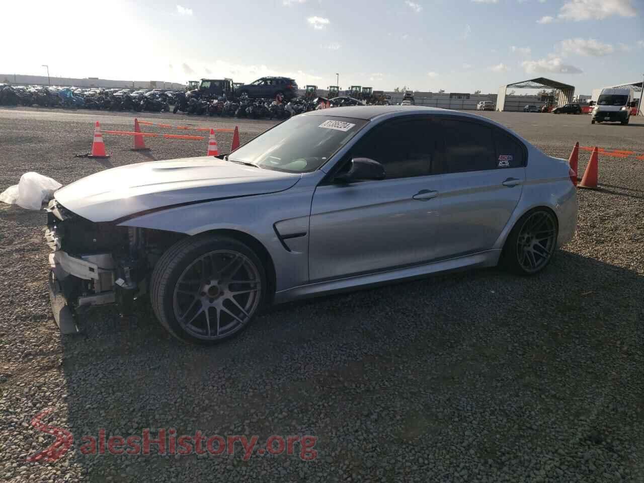 2018 BMW M3 — VIN WBS8M9C55J5K98576