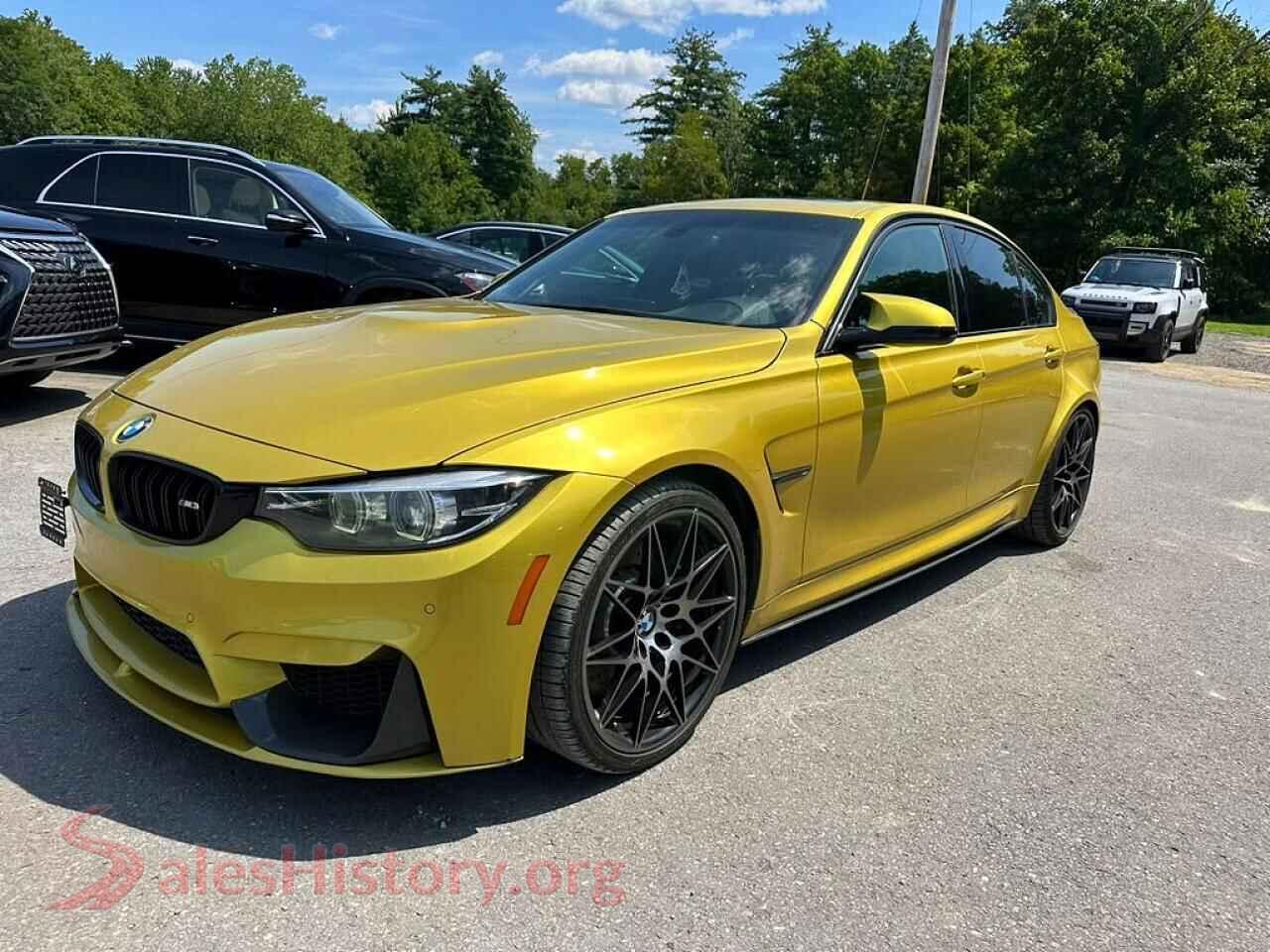 2018 BMW M3 — VIN WBS8M9C5XJ5L71960