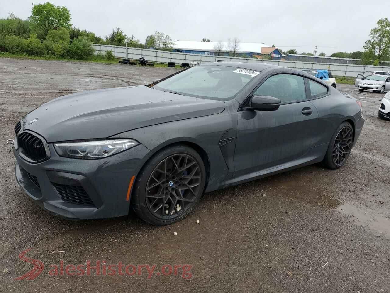 2020 BMW M8 — VIN WBSAE0C07LCD25423