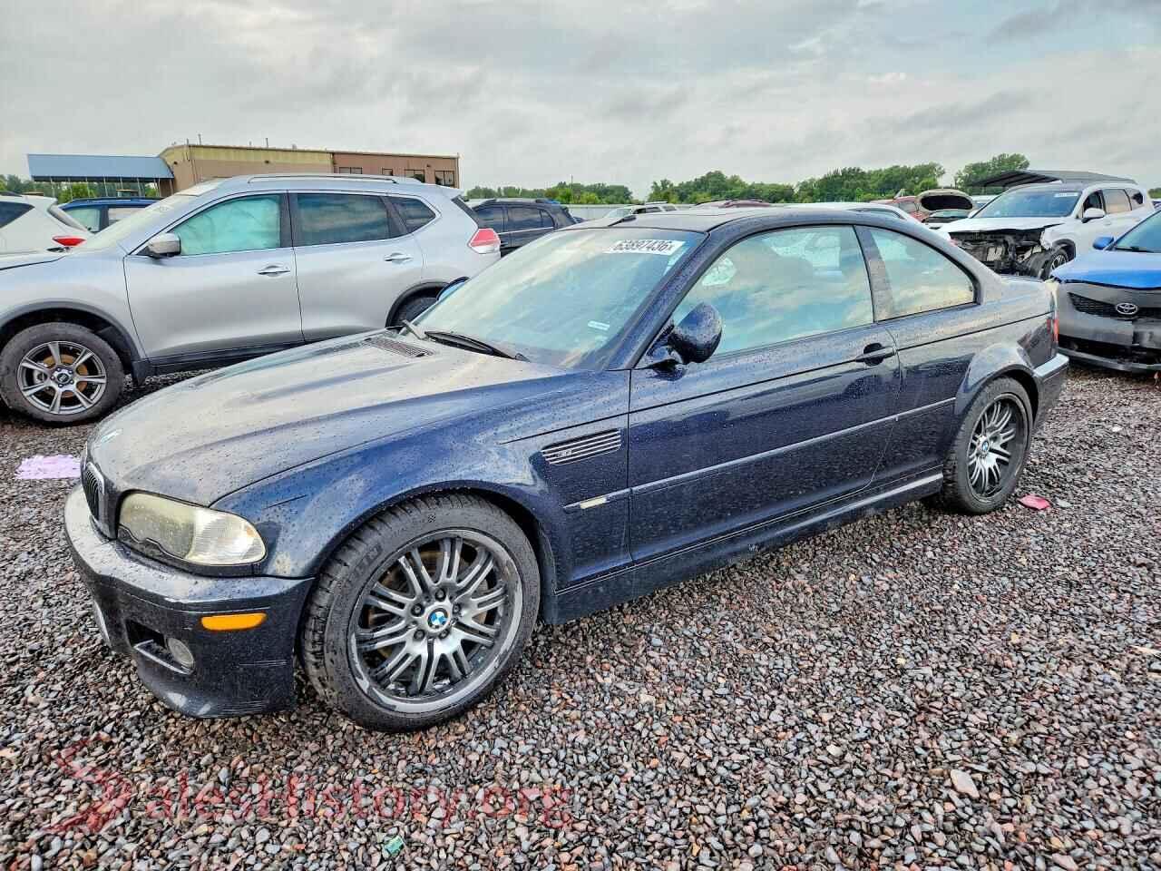 2002 BMW M3 — VIN WBSBL93422JR18745