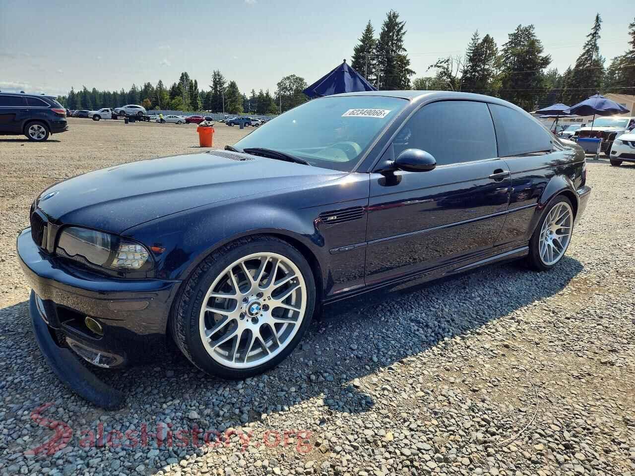 2005 BMW M3 — VIN WBSBL93495PN62439
