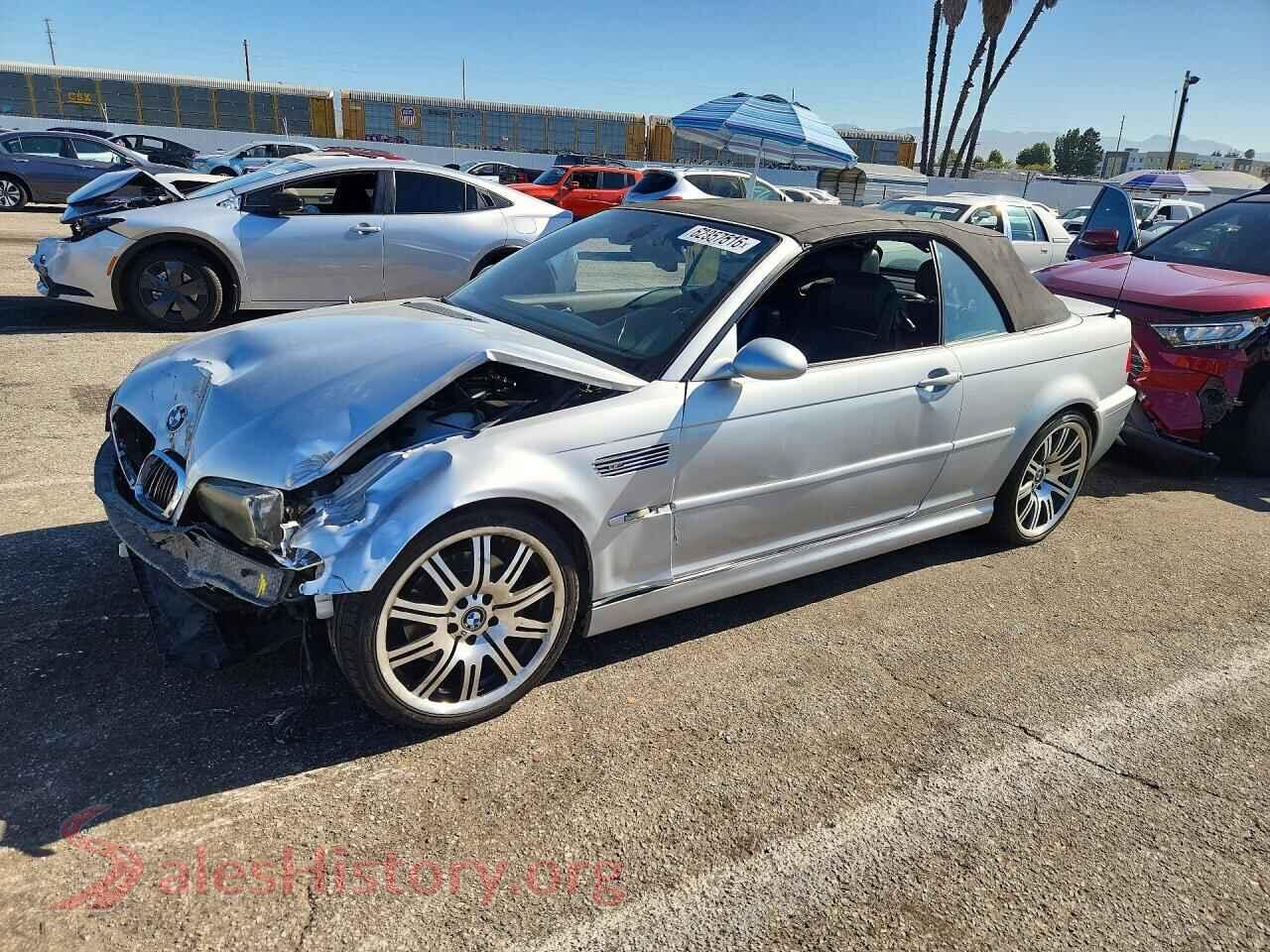 2004 BMW M3 — VIN WBSBR93404PK07088