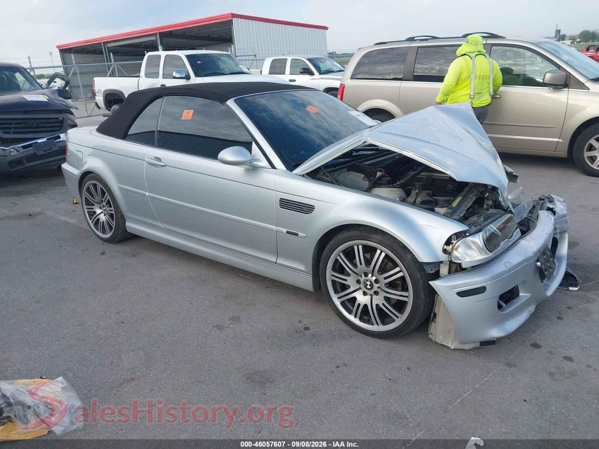 2004 BMW M3 — VIN WBSBR93484PK06030