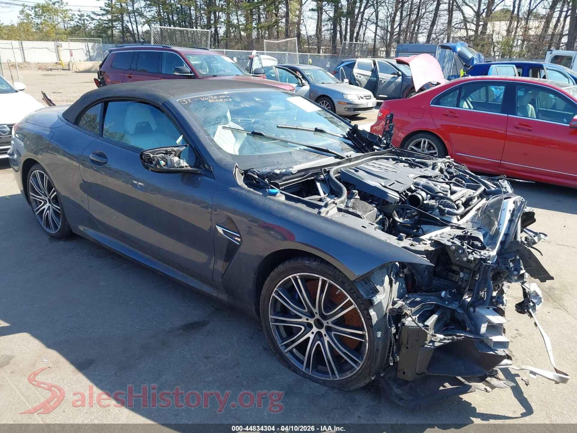 2020 BMW M8 — VIN WBSDZ0C09LCD54567