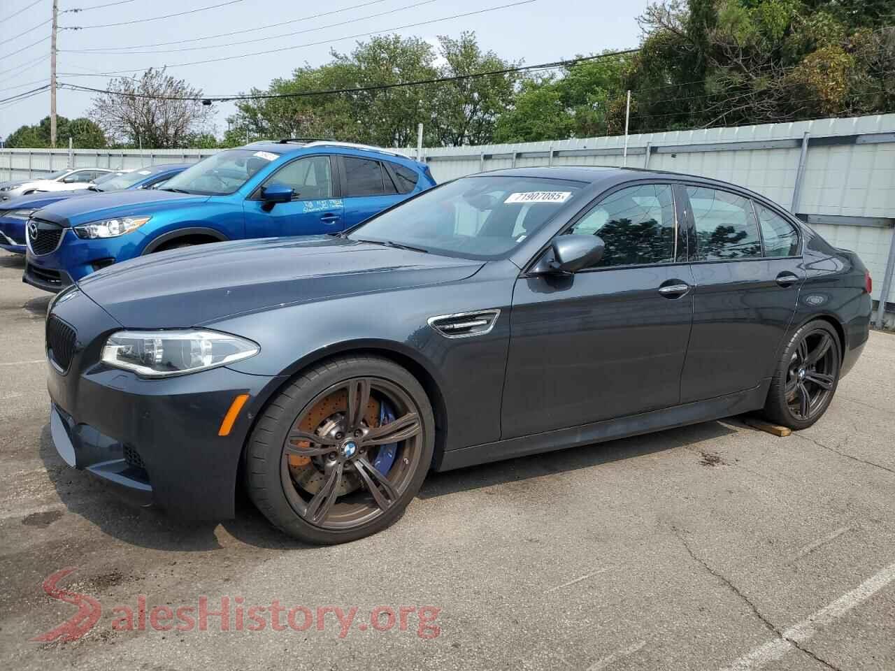 2014 BMW M5 — VIN WBSFV9C52ED593439