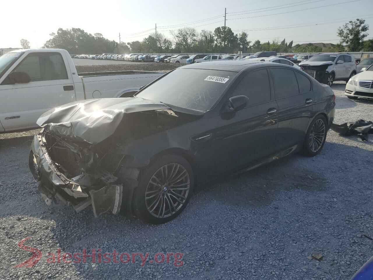 2014 BMW M5 — VIN WBSFV9C53ED594132