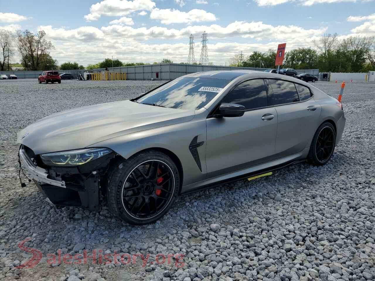 2020 BMW M8 — VIN WBSGV0C03LCE23018