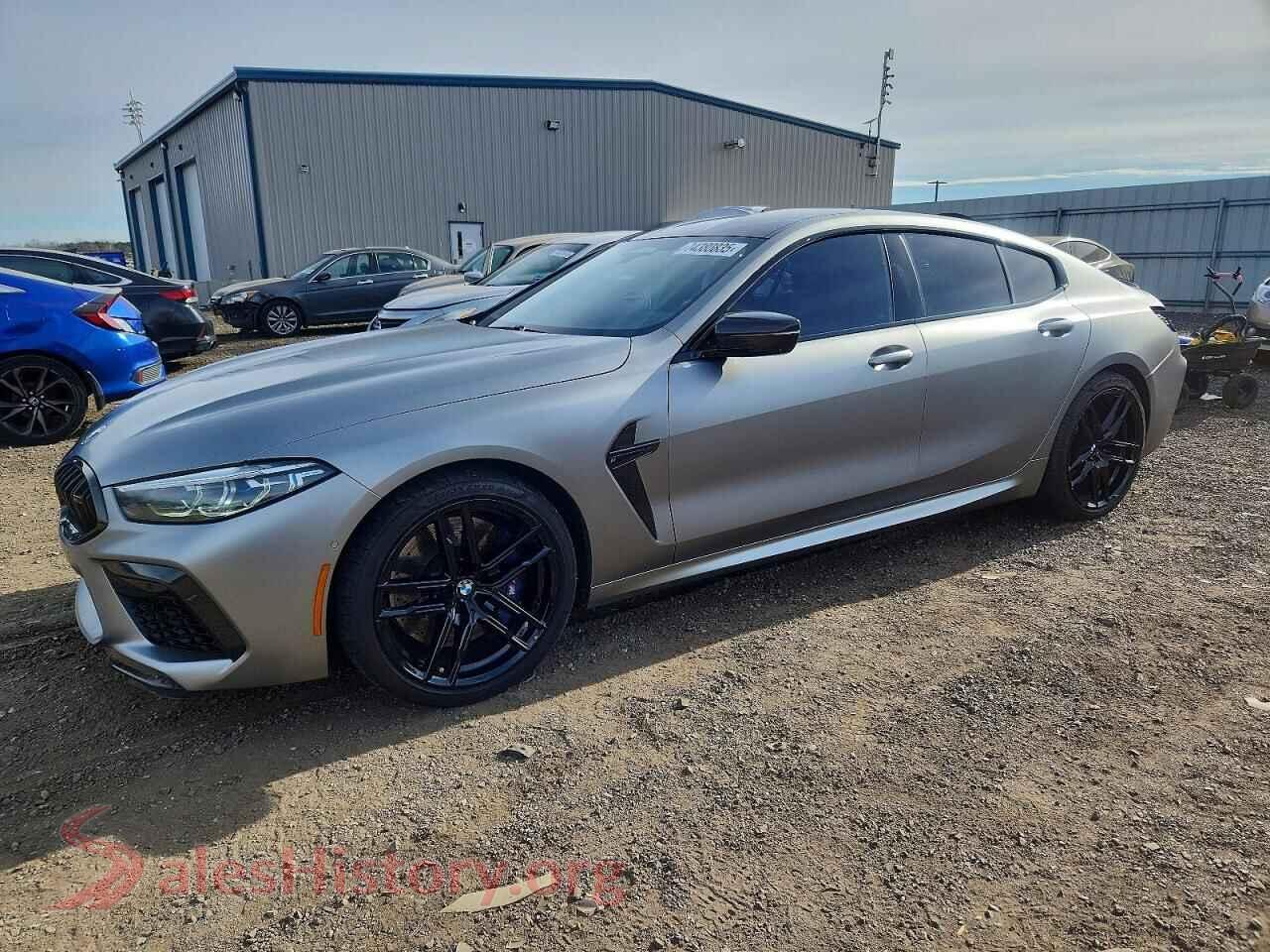 2020 BMW M8 — VIN WBSGV0C07LCE47872