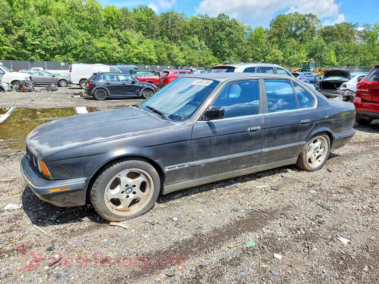 1991 BMW M5 — VIN WBSHD9316MBK05650