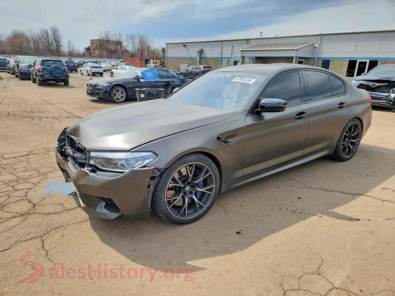 2020 BMW M5 — VIN WBSJF0C06LB448839
